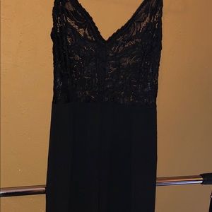 Wide Leg Lace Jumpsuit